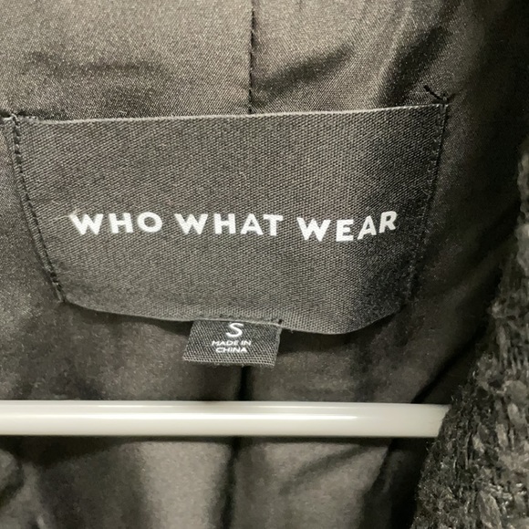 Who What Wear Tweed Blazer - Picture 3 of 4